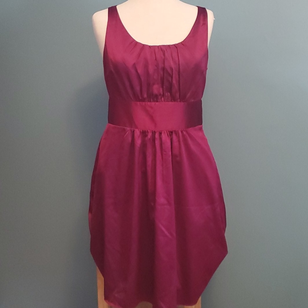 Maroon Dress